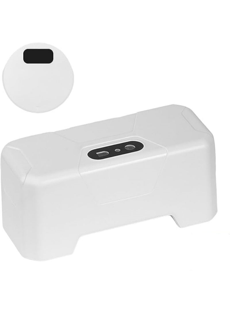 إم مياويان طقم شطف مرحاض أوتوماتيكي بدون لمس – مفتاح شطف ذكي بحساس حركة، ترقية DIY للمرحاض، مناسب لكبار السن والأطفال، شحن USB، مقاوم للماء IPX5 (زر علوي فقط) - Image 1